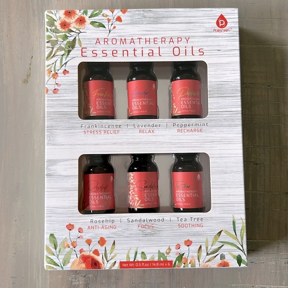 🆕 Pursonic Aromatherapy Essential Oils. Sealed. NWT. - Picture 9 of 10